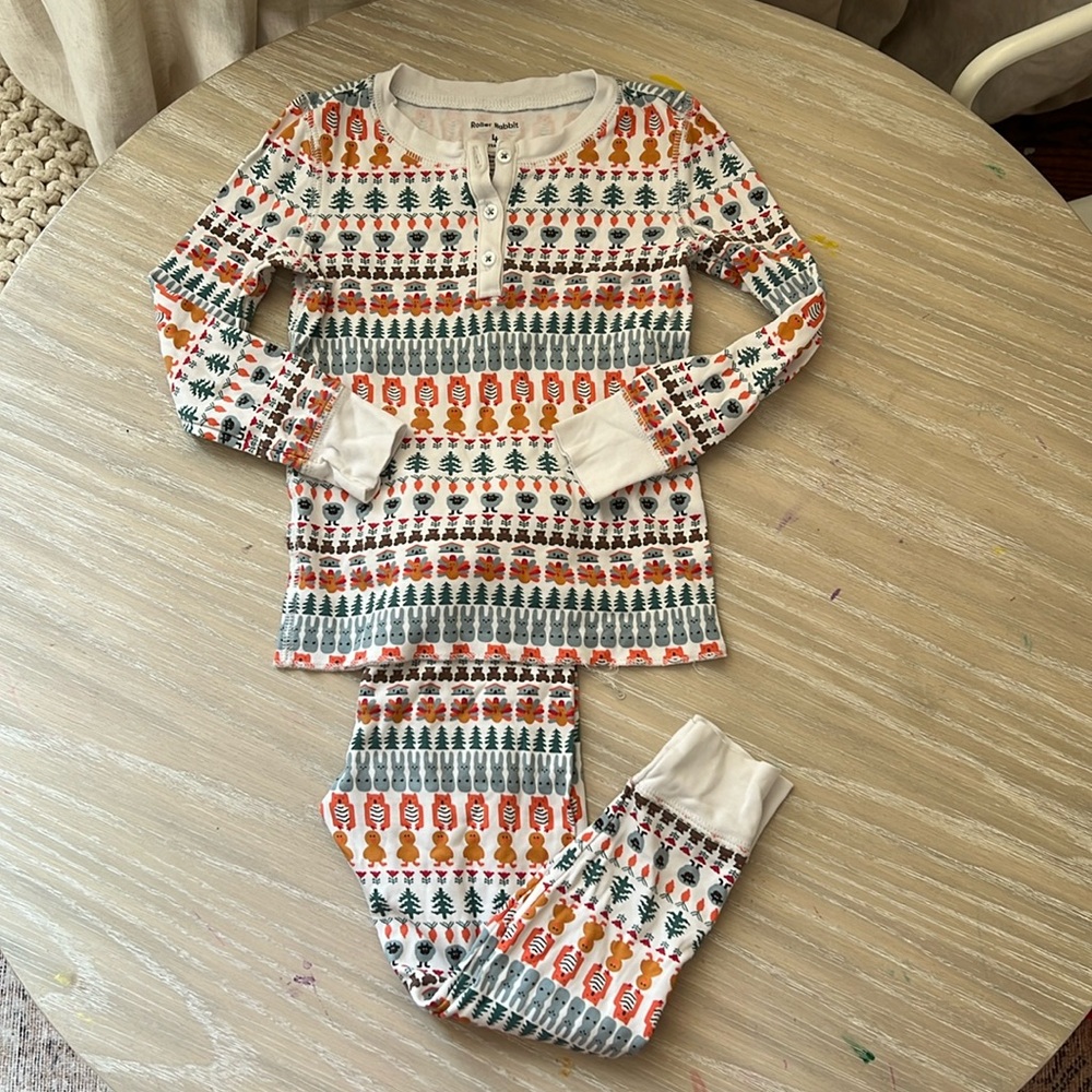 Roller Rabbit Fall Pajamas 🦃